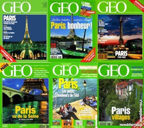 Voici 6 revues sur PARIS / les-livres-de-jac 17 Laon (02)