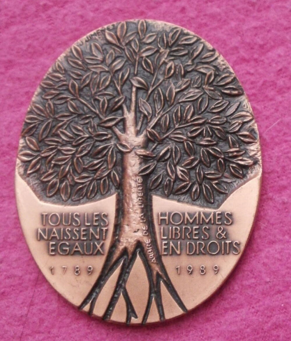 M&eacute;daille Conseil Gal Haute Garonne, bicentenaire Revolution 