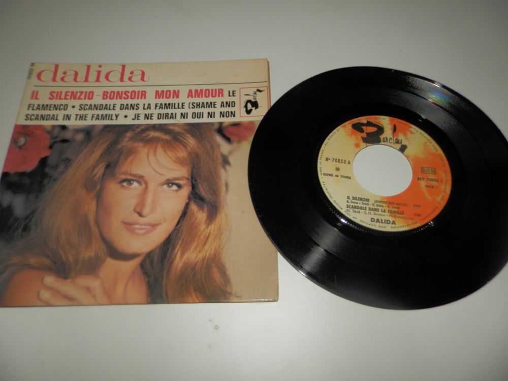 Dalida - Il silenzio bonsoir mon amour + 3 titres CD et vinyles