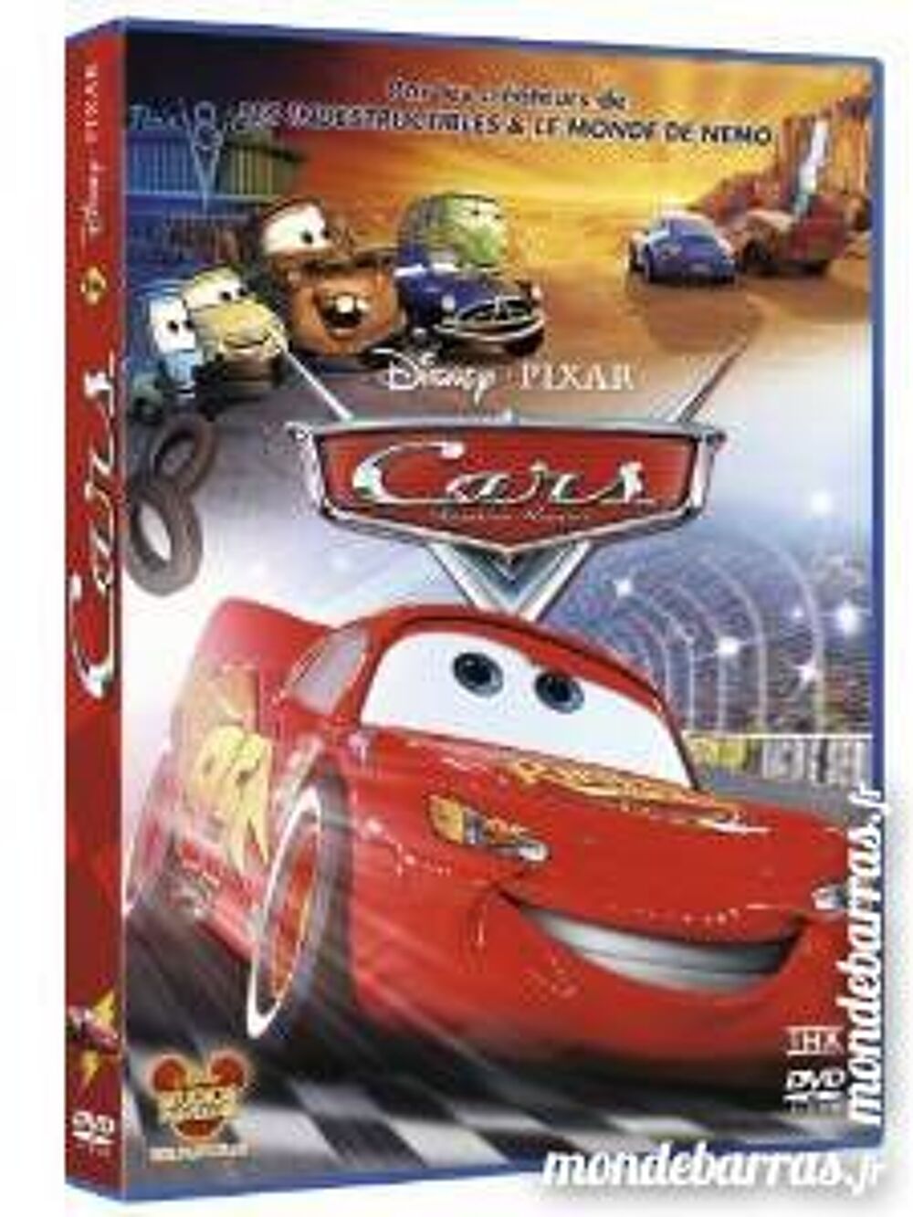 DVD CARS - Walt Disney DVD et blu-ray