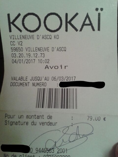 Avoir kookaï de 79€ à 69€ 69 Lille (59)