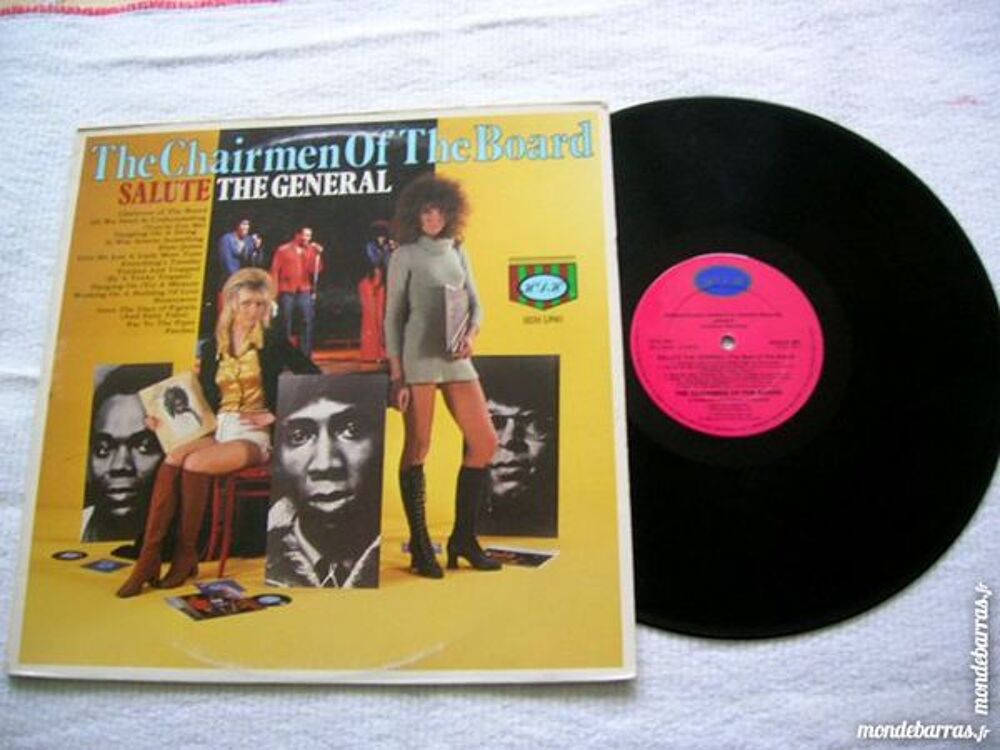 33 TOURS THE CHAIRMEN OF THE BOARD Salute the general CD et vinyles