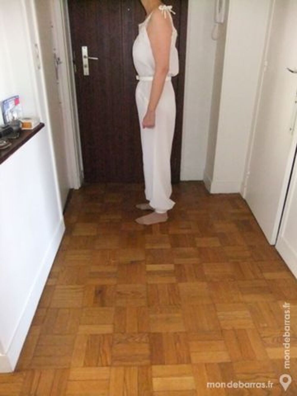 Pantalon tunique blanc Vêtements