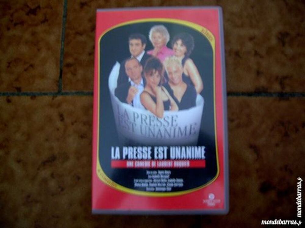 K7 VIDEO LA PRESSE EST UNANIME - Laurent RUQUIER DVD et blu-ray