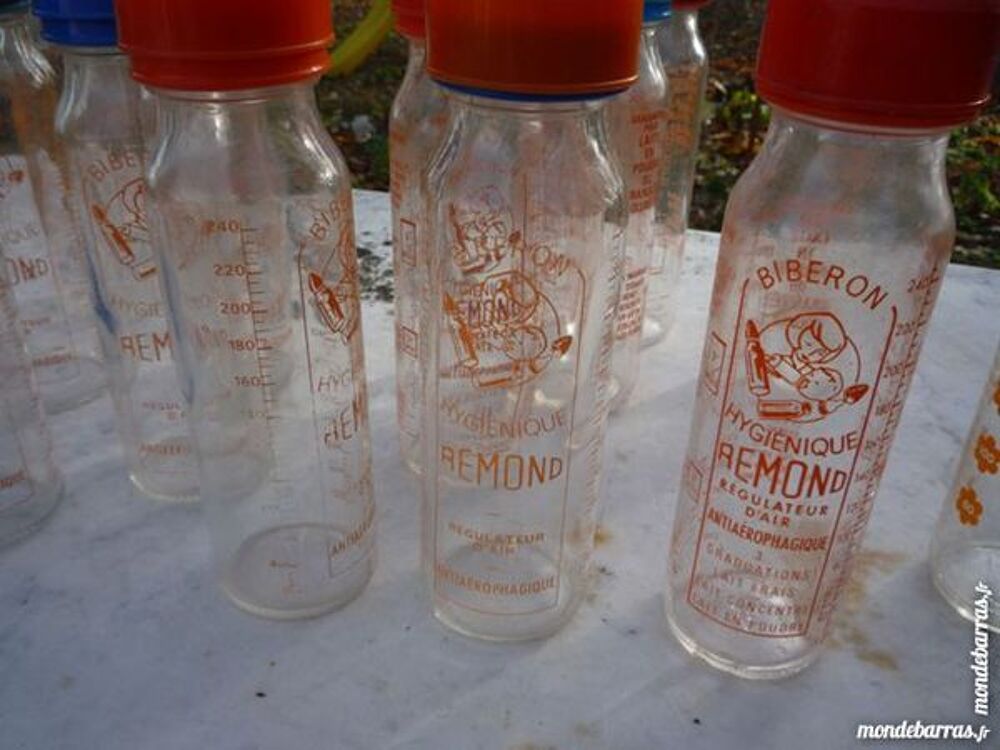 Biberon Remond en verre Puériculture