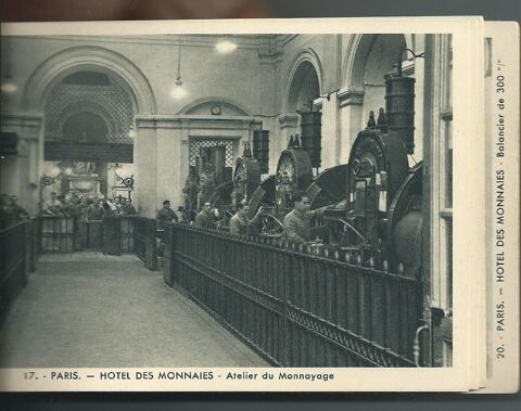 75   hôtel  Monnaie de paris , 1 carnet de 20 c p 52 Tours (37)
