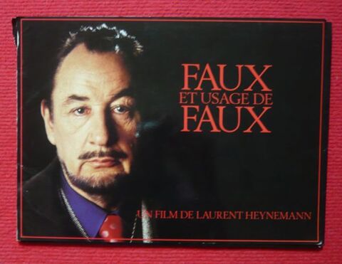 Dossier de presse de Faux et usage de faux (1990) 35 Sucy-en-Brie (94)