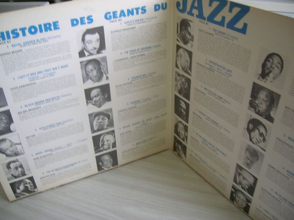 DOUBLE 33 TOURS Une histoire des g&eacute;ants du jazz CD et vinyles