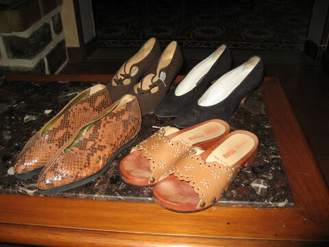 Paires de chaussures en 35 1/2 15 Doullens (80)