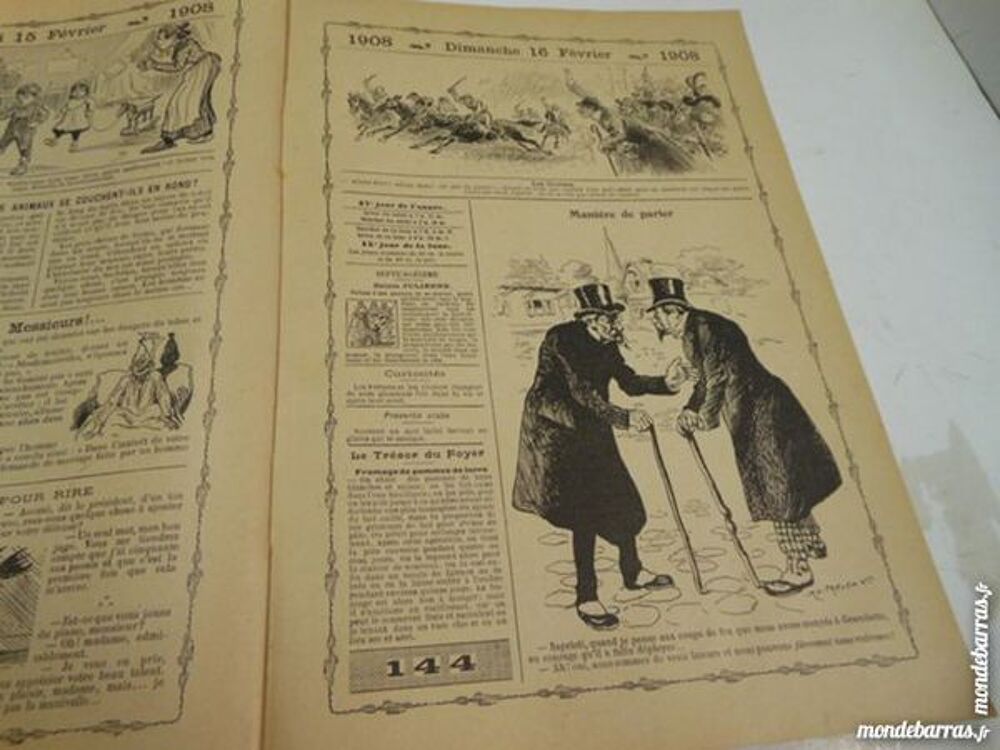 almanach Vermot 1908 p4 Livres et BD