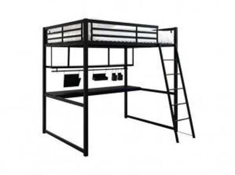 Lit mezzanine enfant avec bureau intgr 140 Lunel (34)