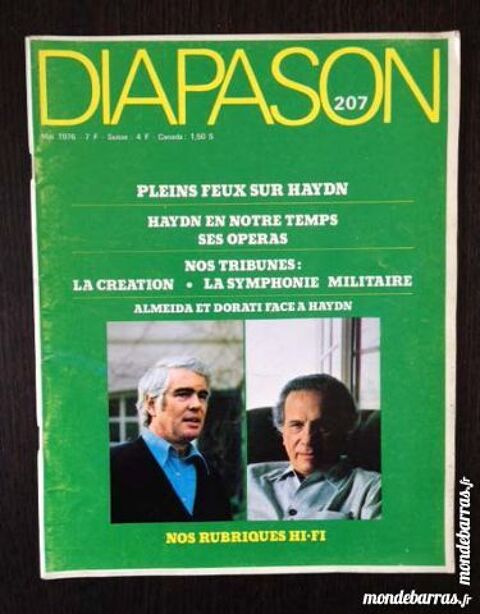 Diapason n° 207 - Mai 1976 5 Nice (06)