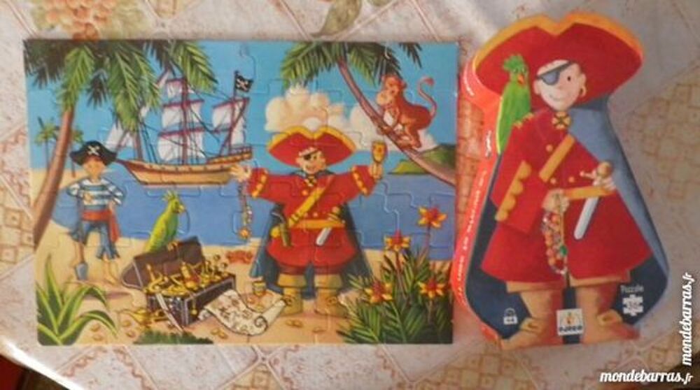 PUZZLE DJECO LE PIRATE ET SON TRESOR 36 PIECES Jeux / jouets