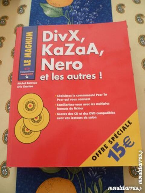 ordinateur logiciel n�ro divx kazaa informaticien 6 F�ves (57)