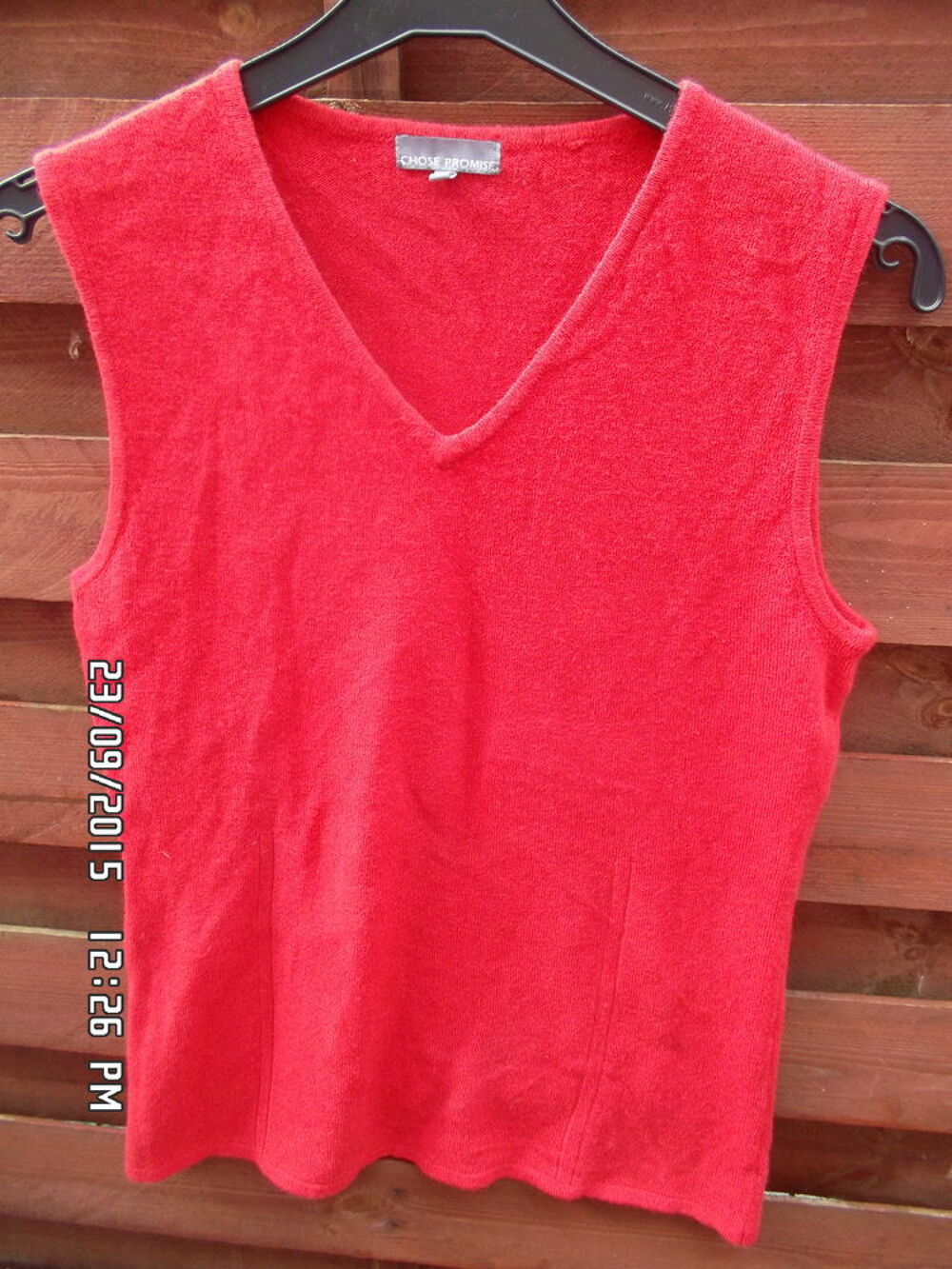DEBARDEUR PULL ROSE T.M*JUSTE 1E*KIKI60230 Vêtements