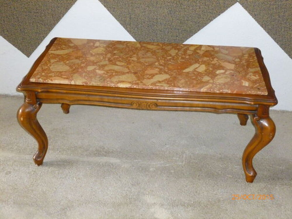 table basse dessus marbre du tholonet (13) Meubles