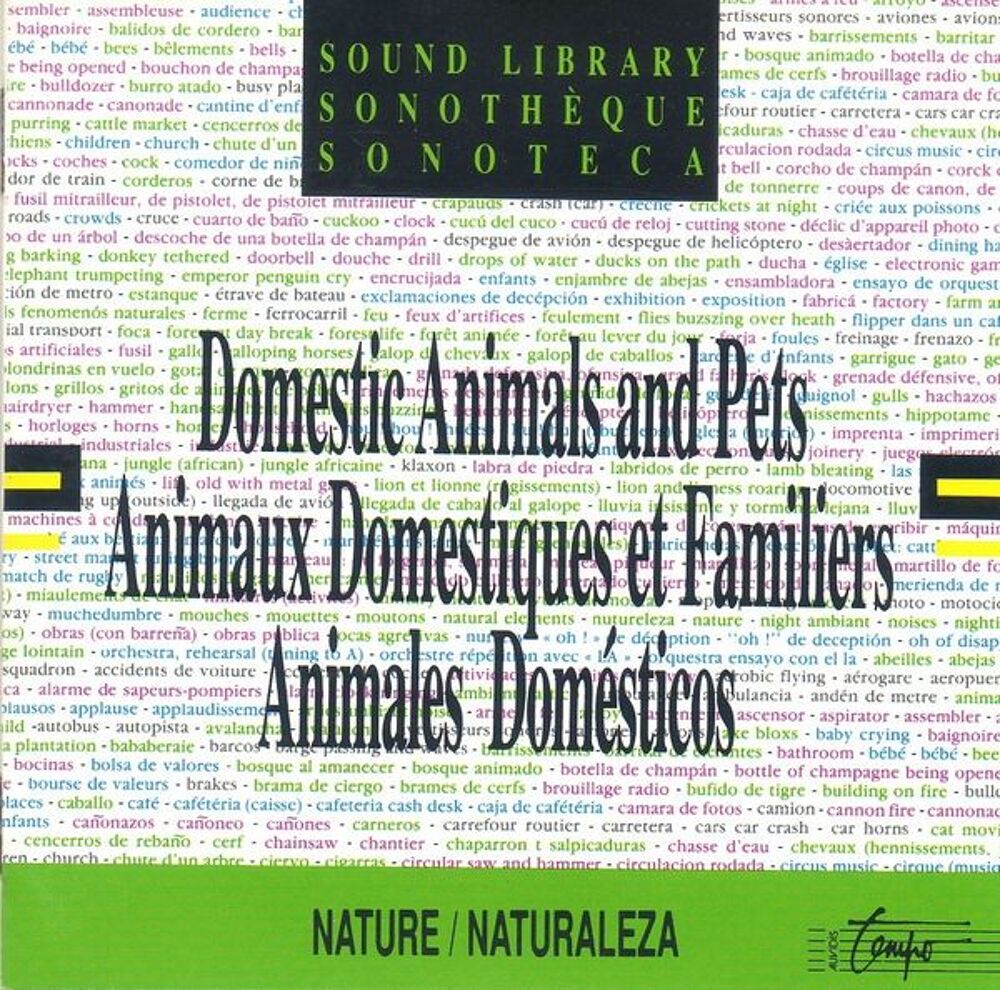 Animaux CD et vinyles