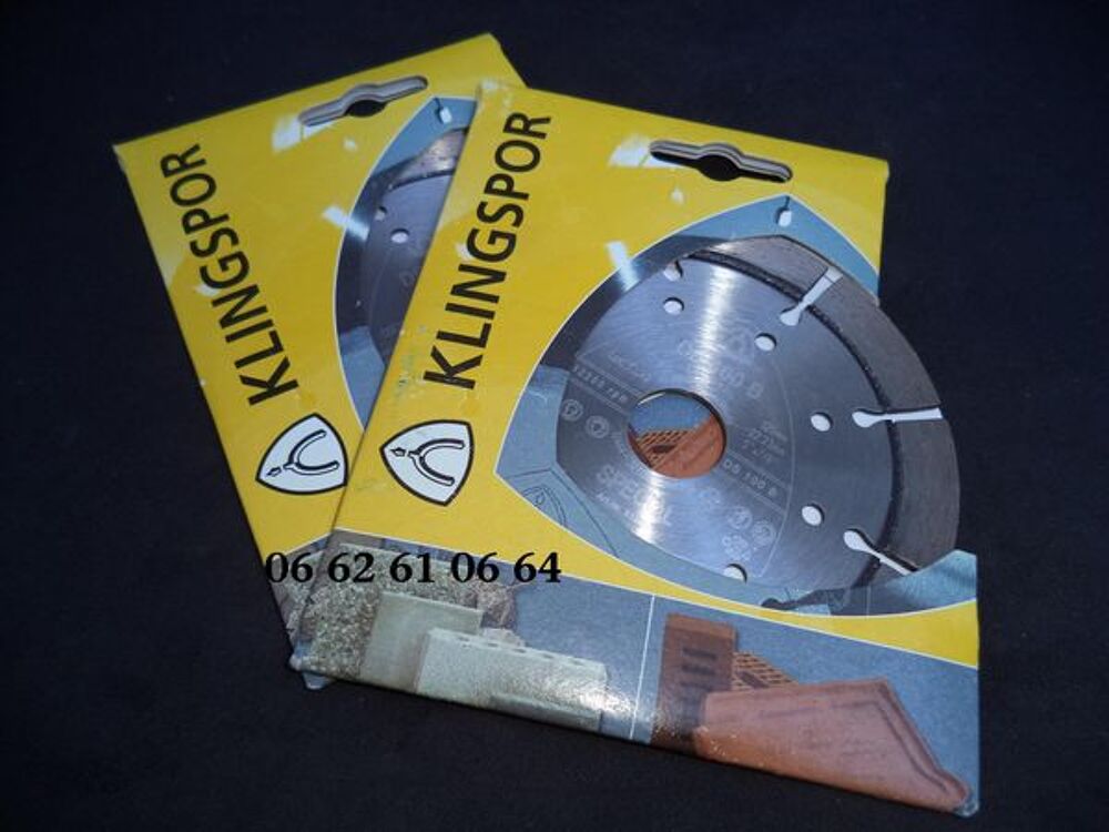 2 Disques diamant 125 mm Bricolage