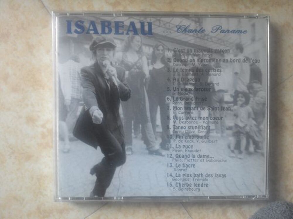 ISABEAU
QUAND LA DAME CD et vinyles