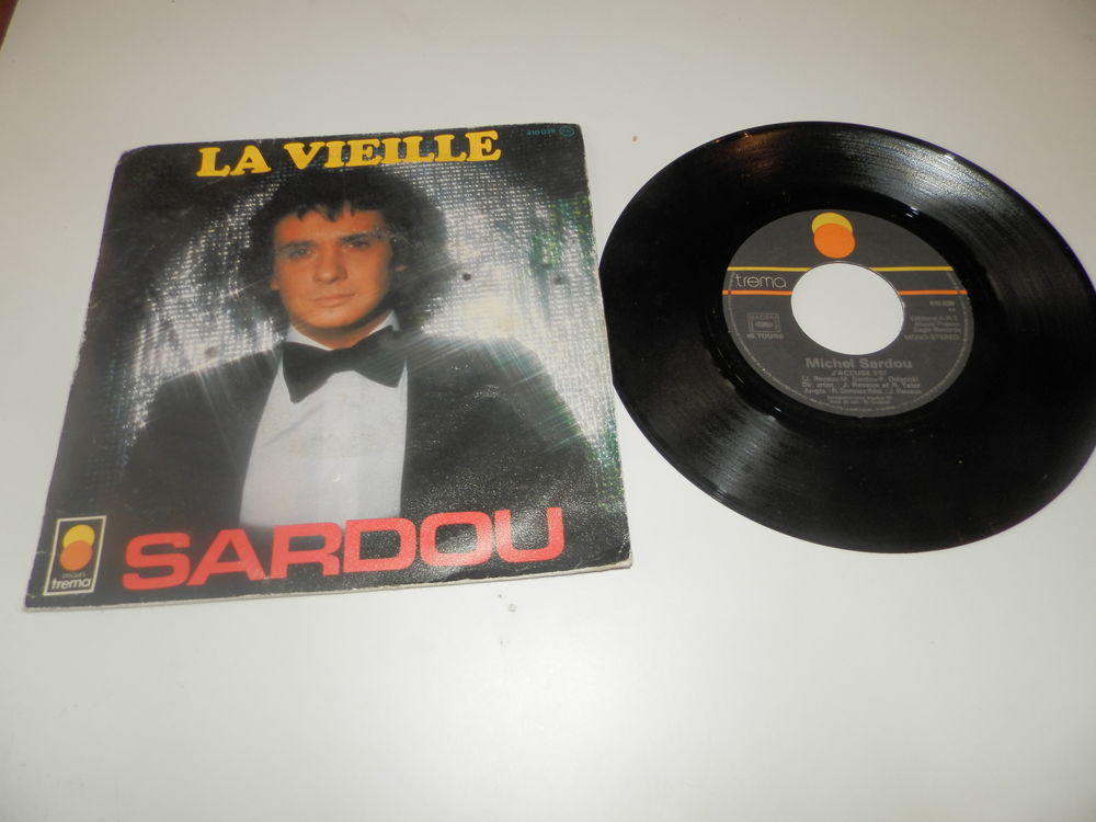 Michel Sardou - La vieille / j'accuse CD et vinyles