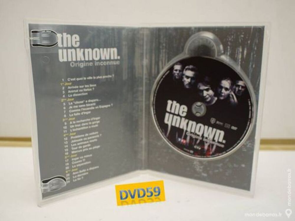dvd/ THE UNKNOW DVD et blu-ray