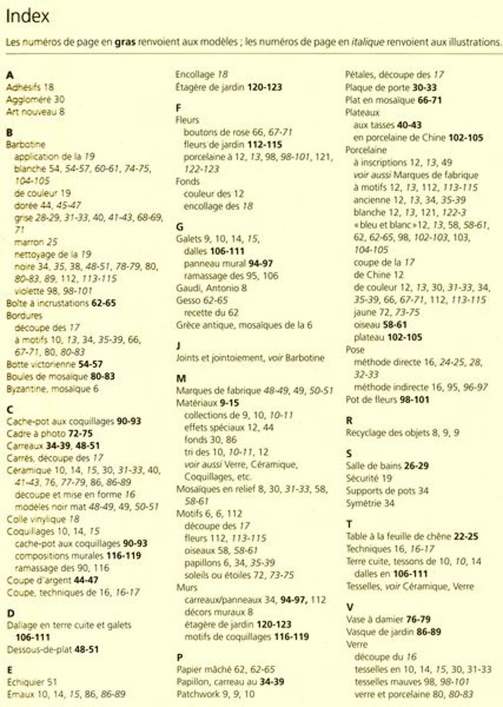 cr&eacute;ation en mosa&iuml;que / prixportcompris Livres et BD