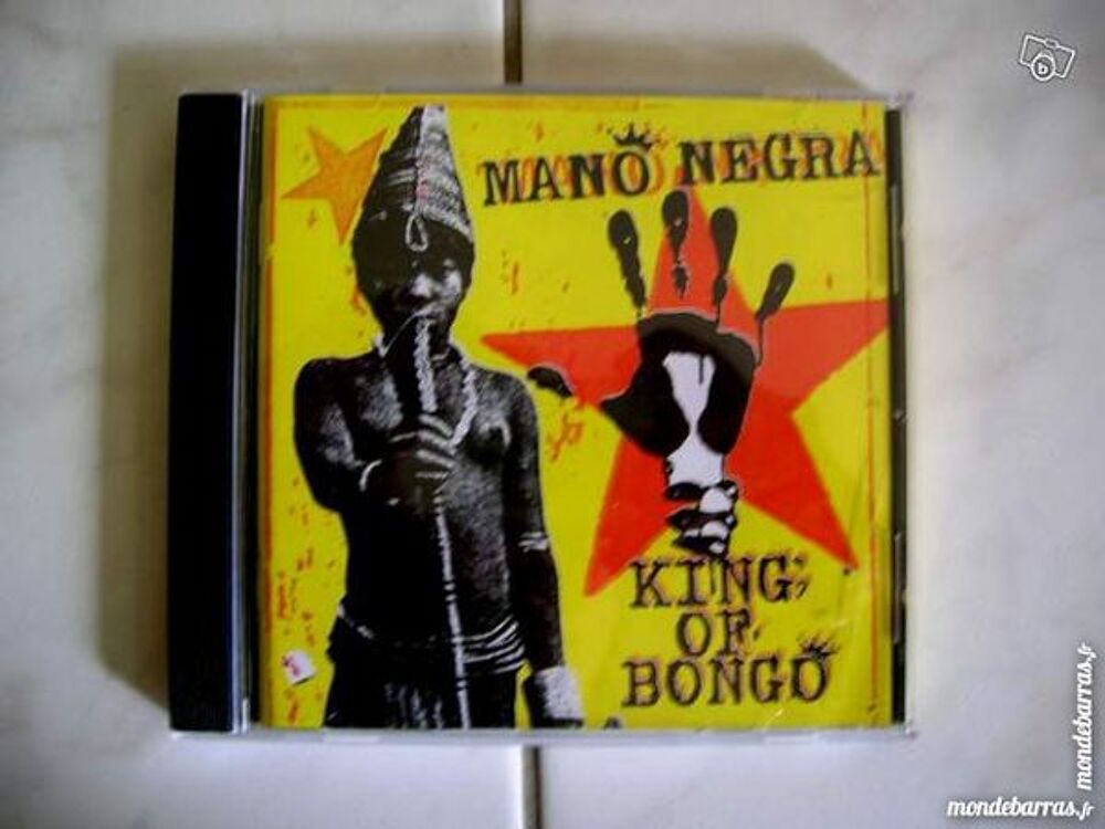CD MANO NEGRA King of Bongo CD et vinyles