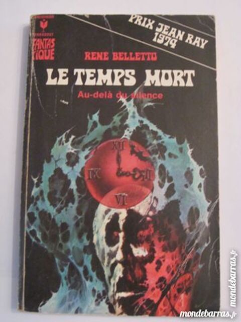 LE TEMPS MORT roman fantastique  MARABOUT 3 Brest (29)