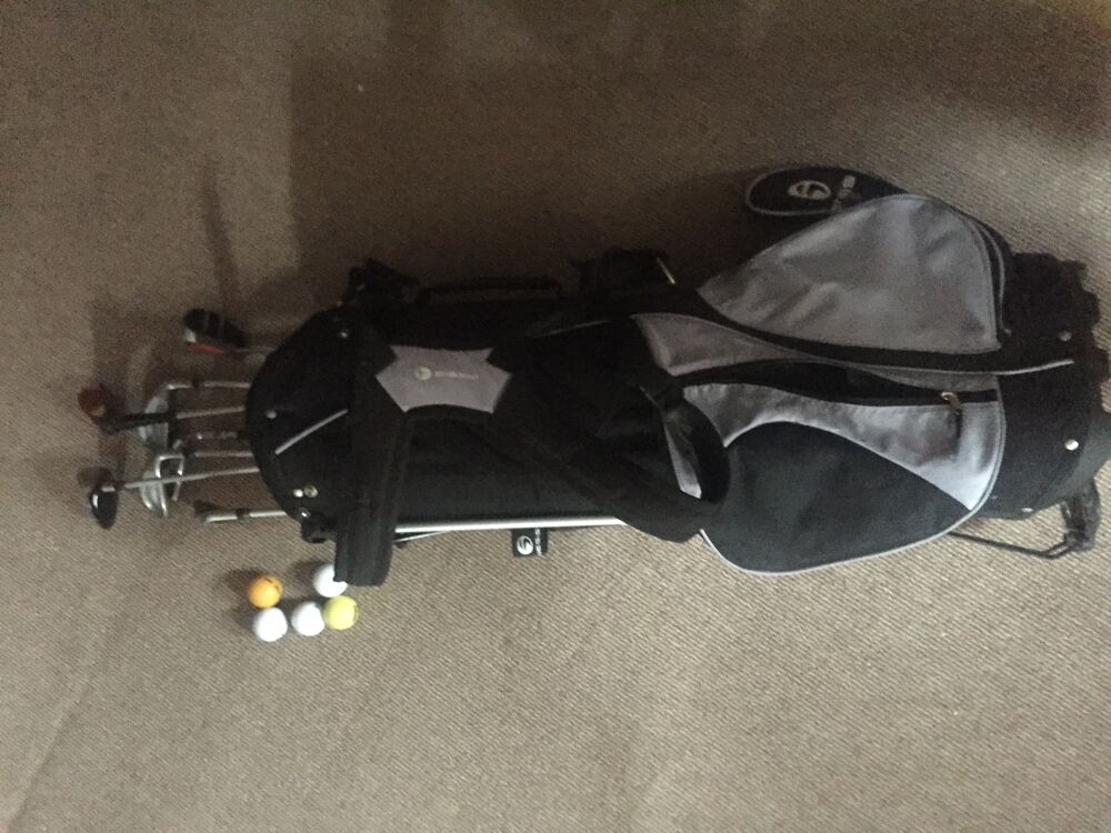 Sac de golf avec 7 clubs Sports