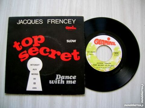 45 TOURS JACQUES FRENCY Top secret 10 Nantes (44)