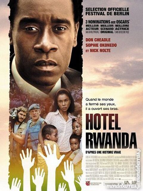 Dvd: Hotel Rwanda (142) 6 Saint-Quentin (02)
