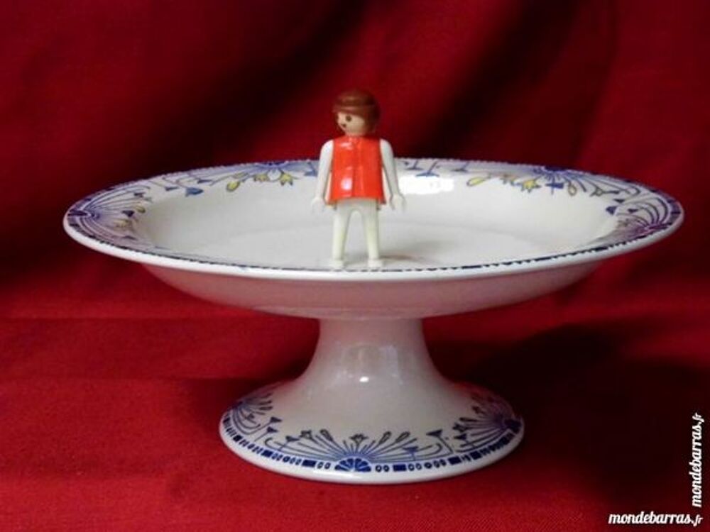 Compotier CREIL et MONTEREAU FAIENCE VINTAGE Décoration