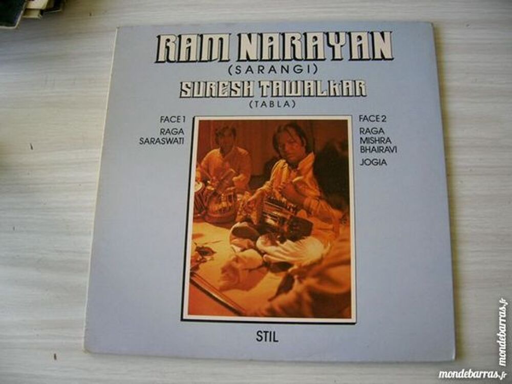 33 TOURS RAM NARAYAN Suresh Tawalkar Sithar CD et vinyles