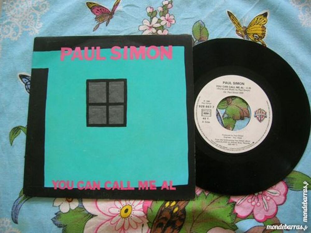 45 TOURS PAUL SIMON You can call me Al CD et vinyles