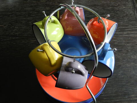 SERVICE  EXpresso plus assiettes  dessert NEUF 10 Darntal (76)