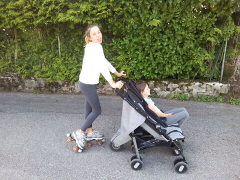 Roue nomade additionnelle motorise pour poussette 20 Nves-Parmelan (74)