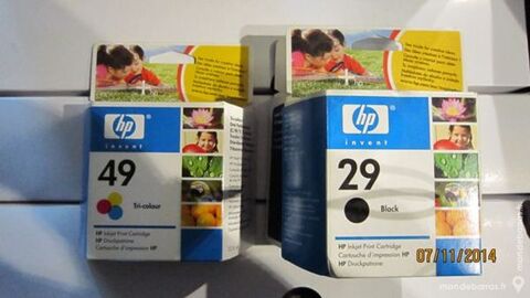 2 cartouches encre hp n49 et n29 25 Montigny-le-Guesdier (77)
