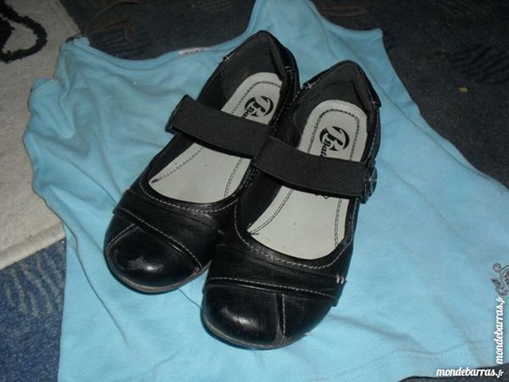 Ballerine babies cuir pointure 36 bon &eacute;tat mode Chaussures