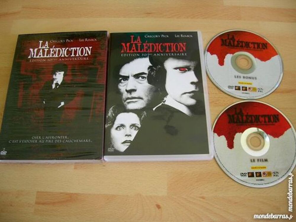 DVD LA MALEDICTION 2 DVD G.Peck/L.Remick DVD et blu-ray