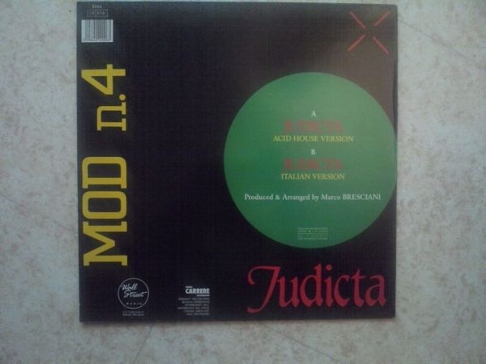 MOD N.4 - AUDICTA
GIANT DANCE 12 INCH
VINYLE CD et vinyles