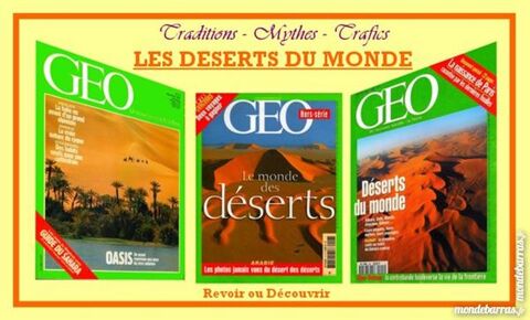 Les DÉSERTS du monde - GEO 14 Laon (02)