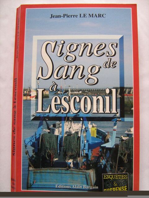 SIGNES DE SANG A LESCONIL  policier BRETON BARGAIN 3 Brest (29)