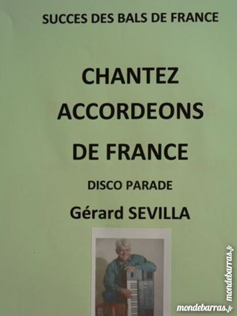 Accordeon: CHANTEZ ACCORDEONS DE FRANCE 1 Clermont-Ferrand (63)