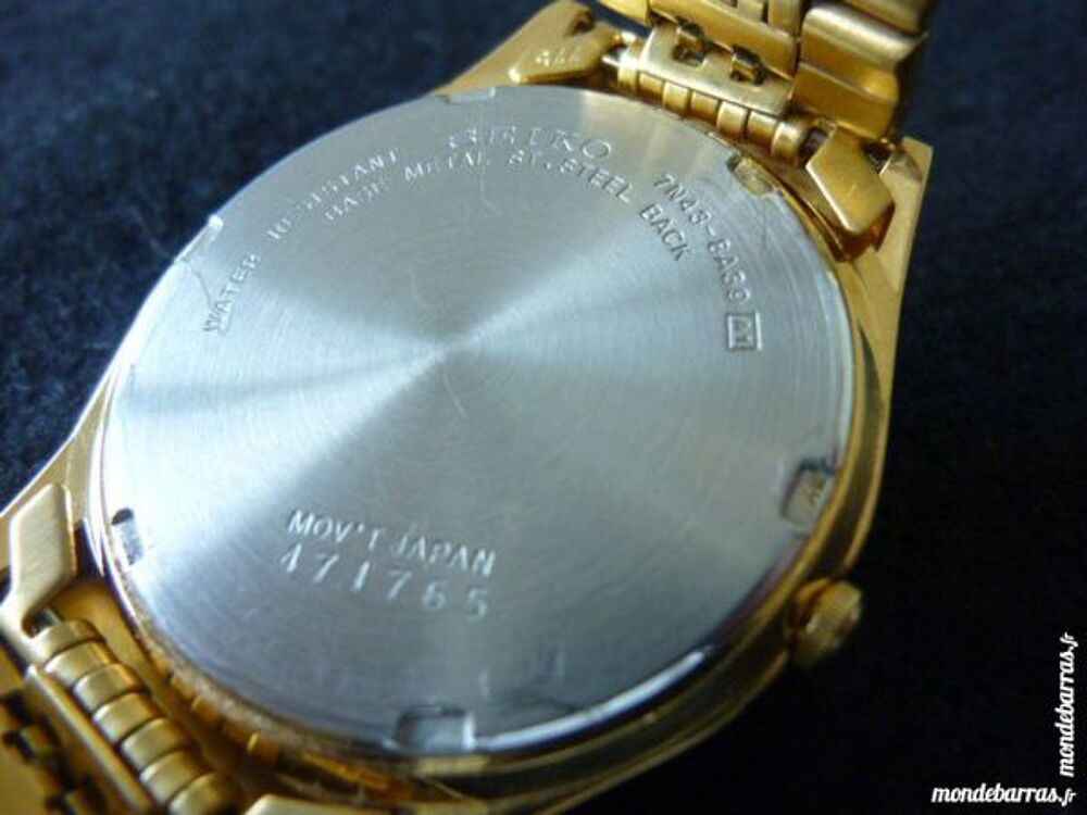 SEIKO montre jour date homme SEI0142 Bijoux et montres