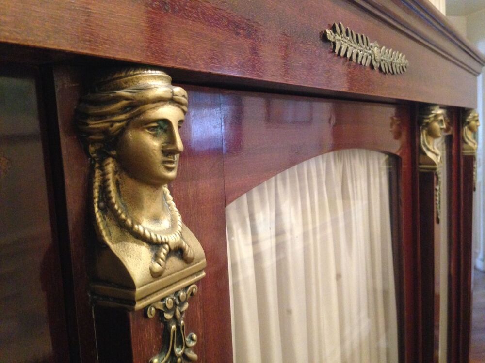 Armoire/Biblioth&egrave;que Style Empire Meubles