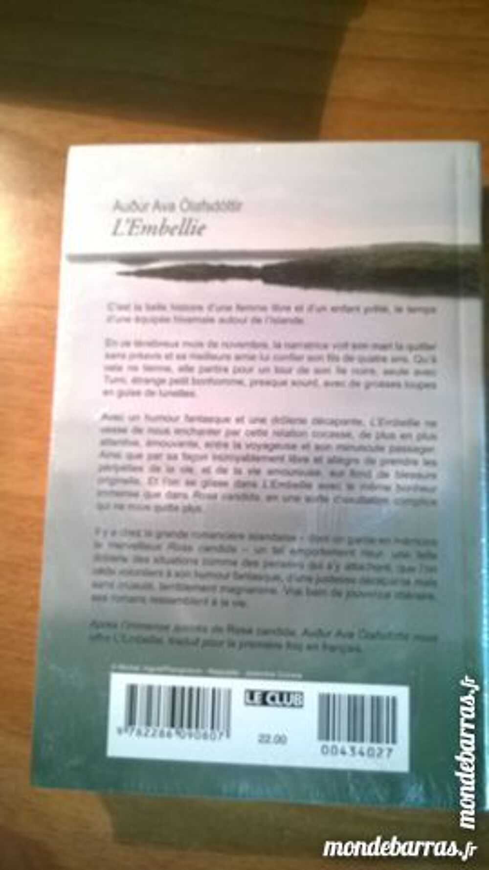 Auour Ava Olafsdottir - l'Embellie Livres et BD