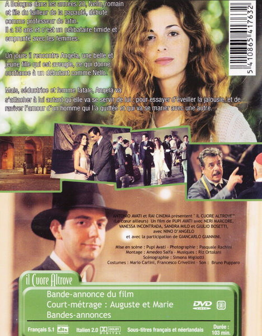 DVD Le Coeur ailleurs
DVD et blu-ray