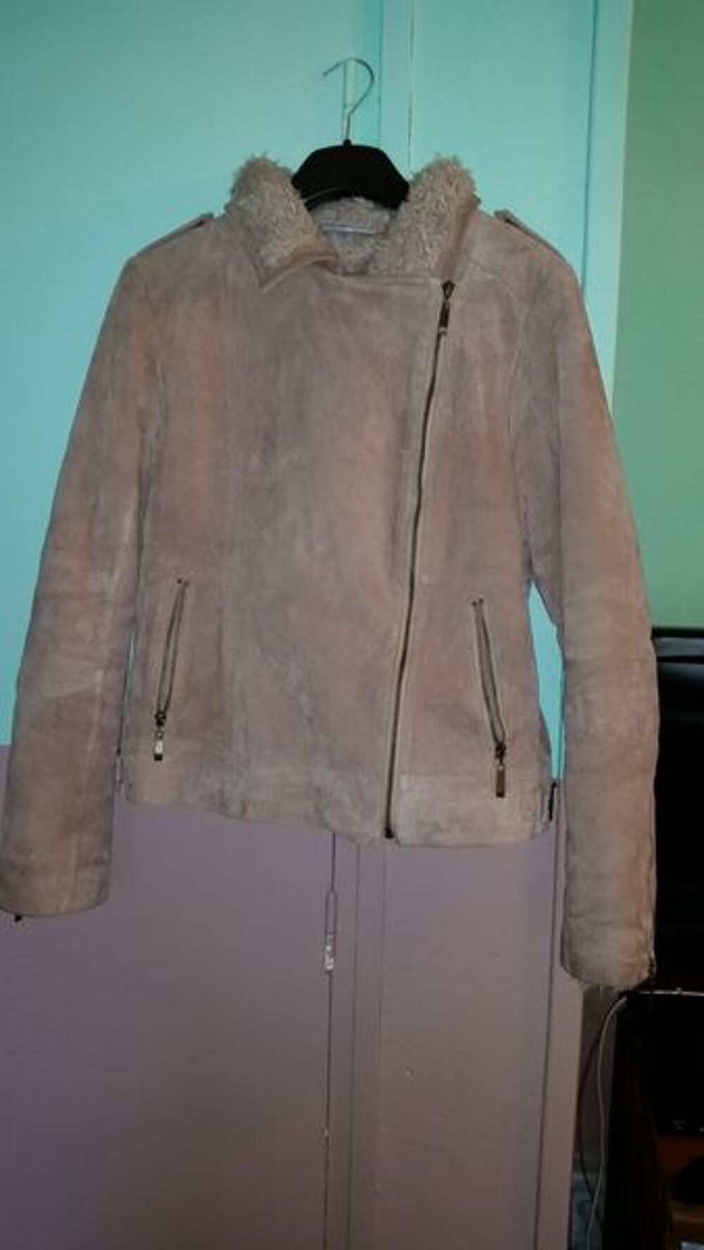 Manteau en cuir de porc Vêtements