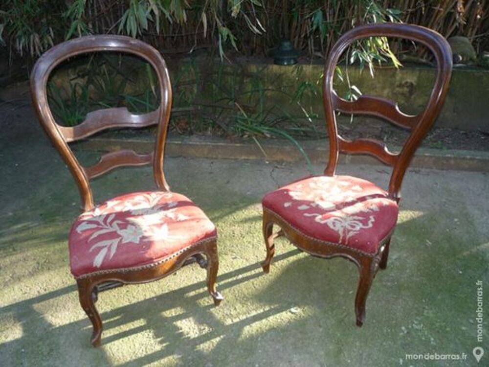 Chauffeuse,chaise basse/&agrave; nourrice/Louis Philippe Meubles