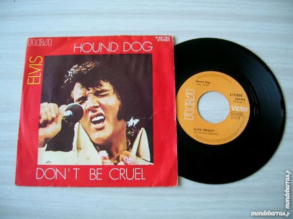 45 TOURS ELVIS PRESLEY Hound dog CD et vinyles